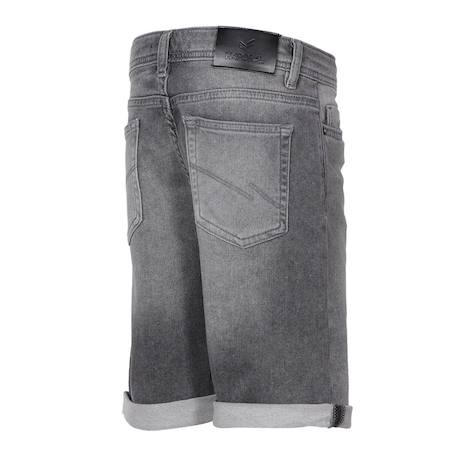 Short en jean garçon decoxe Bleu+Gris 4 - vertbaudet enfant 
