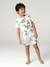 Lot 2 pyjashort garçon dinosaure vert sauge 2 - vertbaudet enfant 