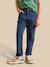 Pantalon 5 poches garçon Denim bleu+Kaki+Marine clair+Toffee 8 - vertbaudet enfant 
