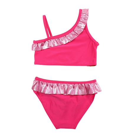 Maillot de bain une pièce fille imprimé princesse Fushia 5 - vertbaudet enfant 