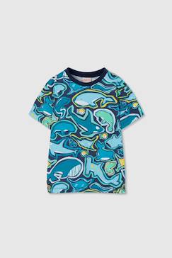 Garçon-T-shirt, polo, sous-pull-T-shirt-T-shirt garçon imprimé en jersey