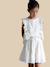 Jupe fille broderie anglaise Ecru 1 - vertbaudet enfant 