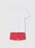 Ensemble fille tricot coton Blanc 2 - vertbaudet enfant 