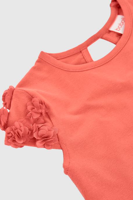 T-shirt fille coton Rose 3 - vertbaudet enfant 