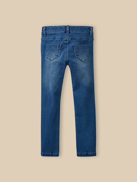 Slim denim - collection junior Denim stone 2 - vertbaudet enfant 