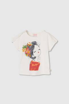 T-shirt fille  en maille  - vertbaudet enfant
