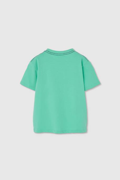 T-shirt enfant en coton Vert 2 - vertbaudet enfant 