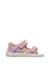Sandales en daim june 2 Beige-+Rose- 6 - vertbaudet enfant 