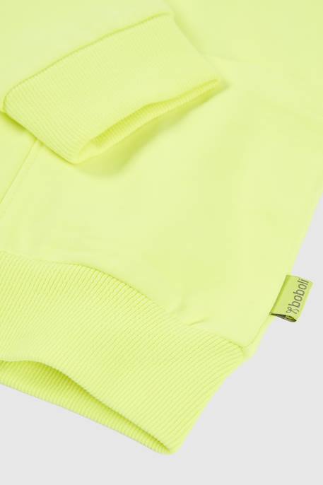 Sweat zippé à capuche Vert 4 - vertbaudet enfant 