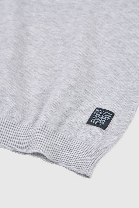 Polo enfant coton Gris 4 - vertbaudet enfant 