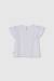 T-shirt en coton fille Blanc 2 - vertbaudet enfant 