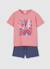 Ensemble fille en rose et bleu Orange 1 - vertbaudet enfant 