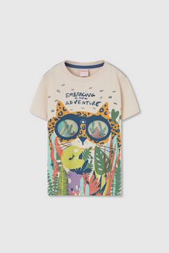 Garçon-T-shirt, polo, sous-pull-T-shirt-T-shirt pour enfant en coton brut