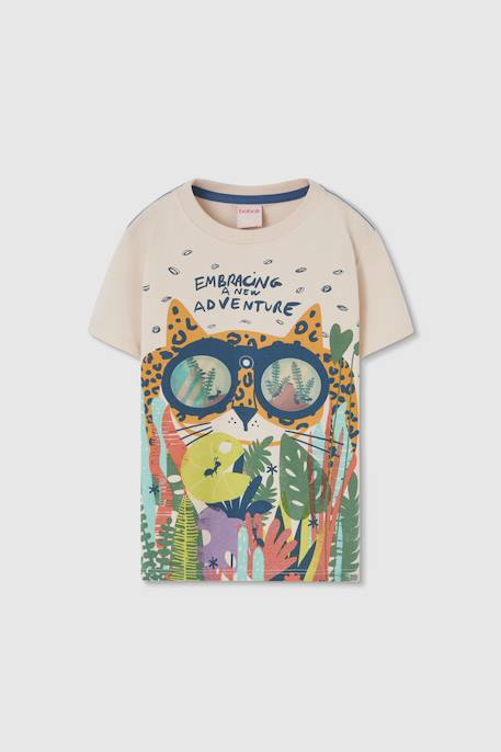 Garçon-T-shirt pour enfant en coton brut