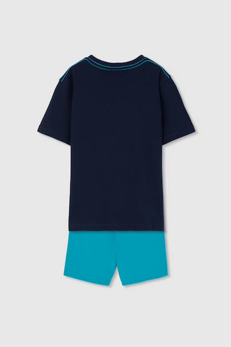 Ensemble enfant imprimé requin Bleu 2 - vertbaudet enfant 