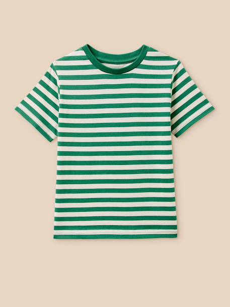 Garçon-T-shirt rayé garçon - coton biologique