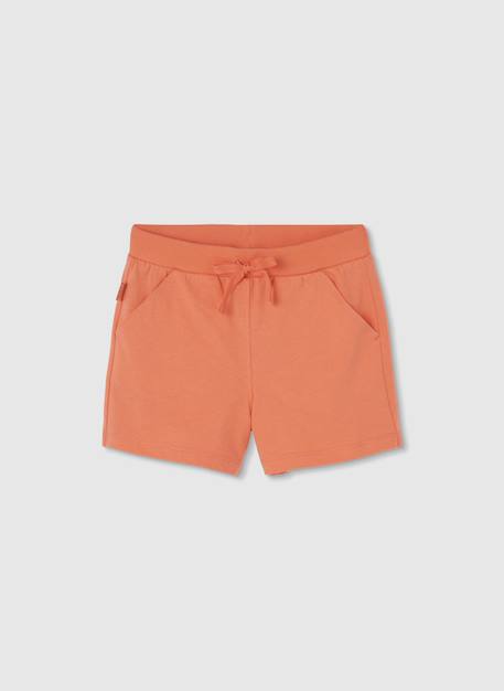 Ensemble en coton fille t-shirt et short Gris 4 - vertbaudet enfant 