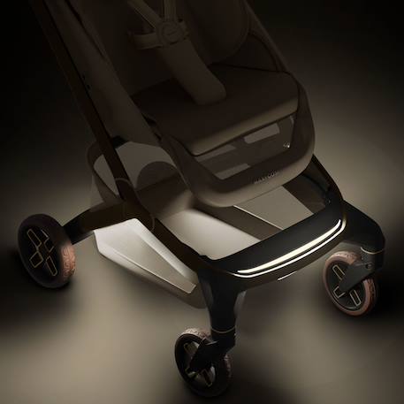 Poussette ultra compacte fame cabin Black onyx+Copper terra+Sapphire sand 18 - vertbaudet enfant 