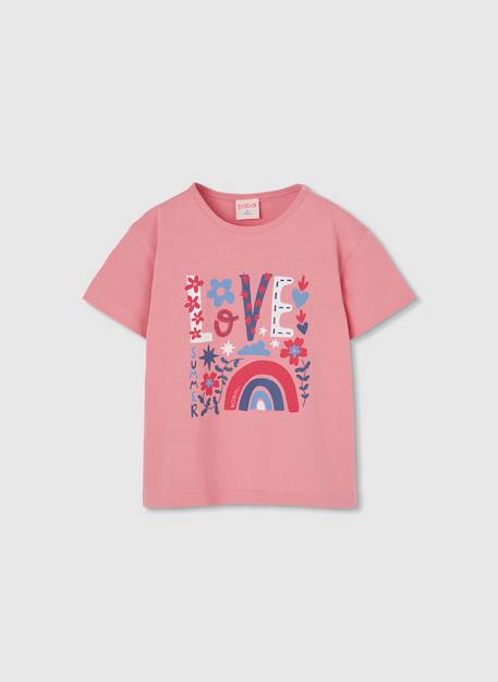 Ensemble fille en rose et bleu Orange 3 - vertbaudet enfant 
