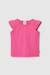 T-shirt à manches courtes Rose 1 - vertbaudet enfant 