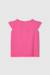 T-shirt à manches courtes Rose 2 - vertbaudet enfant 
