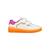 Baskets basses à scratch Blanc   orange 1 - vertbaudet enfant 