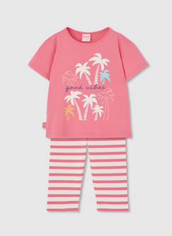 Ensemble fille coton  - vertbaudet enfant