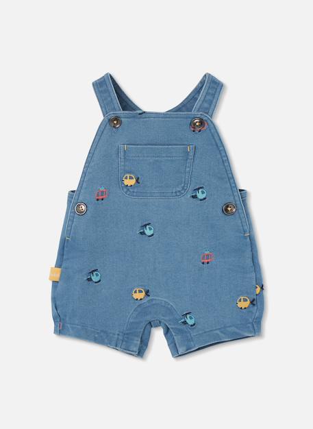 Ensemble bébé avec body et salopette Jaune 4 - vertbaudet enfant 