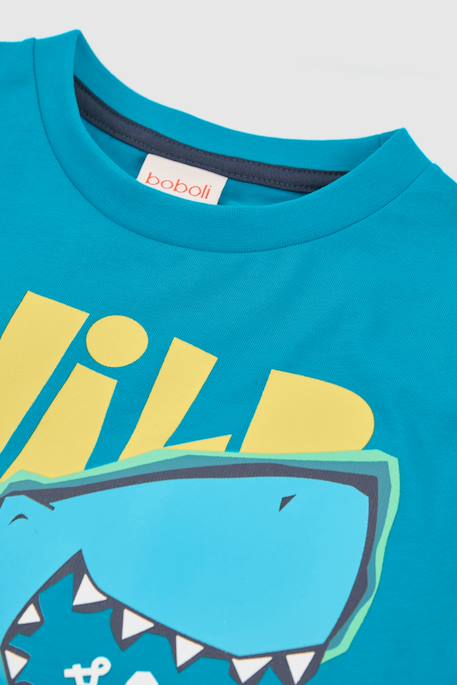 T-shirt enfant  requin Vert 3 - vertbaudet enfant 