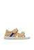 Sandales en daim june 2 Beige-+Rose- 1 - vertbaudet enfant 
