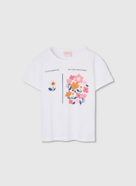 Ensemble fille tricot coton Blanc 3 - vertbaudet enfant 