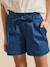 Short fille en denim light Denim brut 3 - vertbaudet enfant 