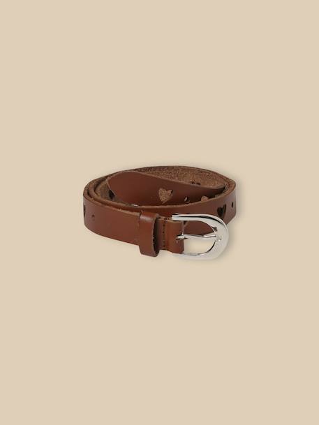 Fille-Ceinture en cuir