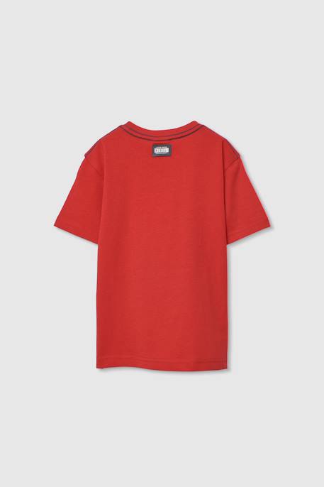 T-shirt enfant coton Grenat 2 - vertbaudet enfant 