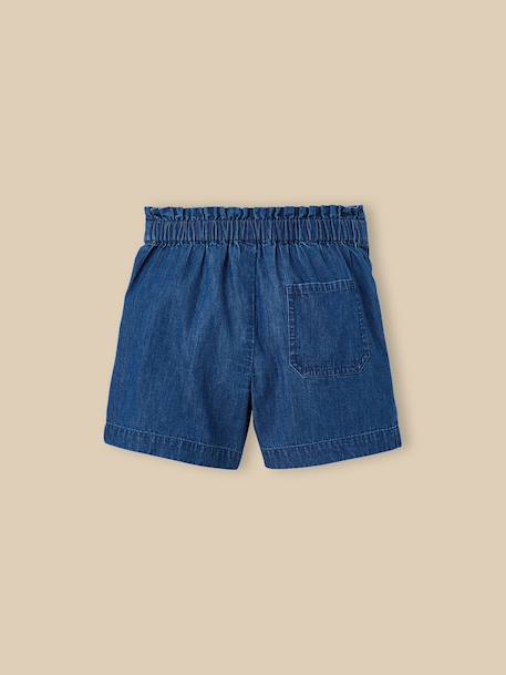 Short fille en denim light Denim brut 2 - vertbaudet enfant 