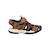 Sandales en cuir à scratch Denim   noir+Denim gris+Marine orange+Marron clair   rust 19 - vertbaudet enfant 