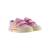 Baskets basses à scratch Beige+Jeans+Mar+Rosa 20 - vertbaudet enfant 