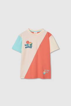 Garçon-T-shirt, polo, sous-pull-T-shirt-T-shirt enfant coton block