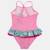 Maillot de bain avec imprimé fille pat patrouille Rose 5 - vertbaudet enfant 