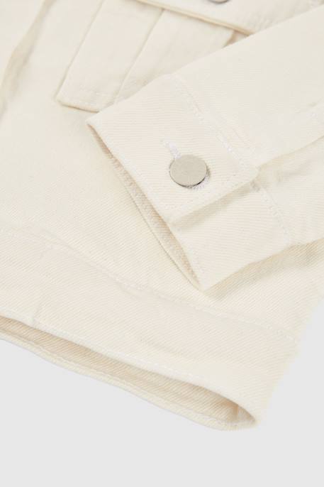 Veste à boutons Blanc 4 - vertbaudet enfant 