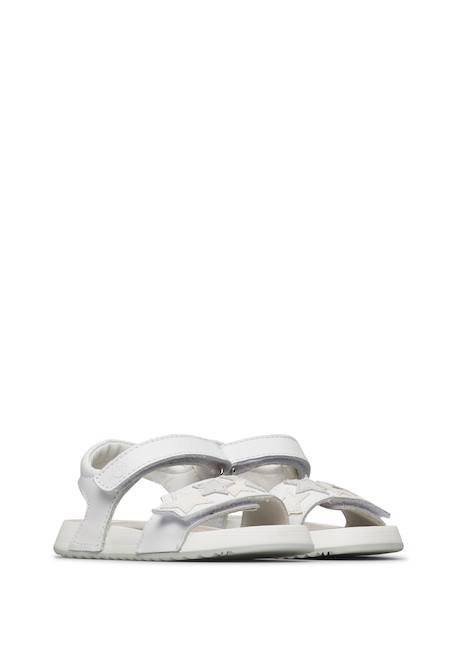 Sandales en cuir dendix. Blanc- 2 - vertbaudet enfant 