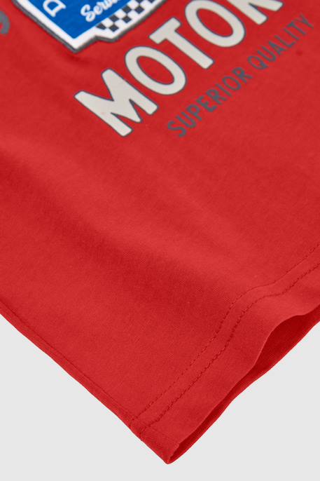 T-shirt enfant coton Grenat 4 - vertbaudet enfant 
