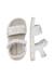 Sandales en cuir dendix. Blanc- 4 - vertbaudet enfant 