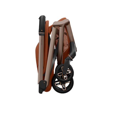 Poussette ultra compacte fame cabin Black onyx+Copper terra+Sapphire sand 10 - vertbaudet enfant 