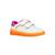 Baskets basses à scratch Blanc   orange 5 - vertbaudet enfant 