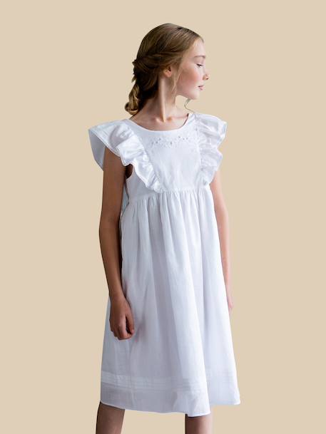 Robe  alma - cortège arabesque Blanc casse 1 - vertbaudet enfant 