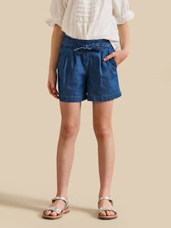 Short  en denim light  - vertbaudet enfant