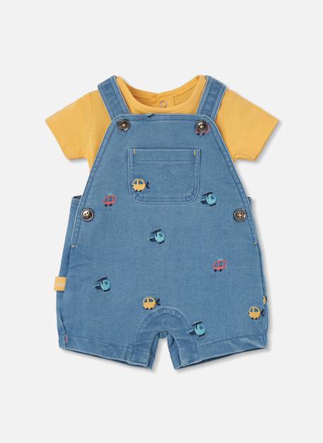 Bébé-Ensemble bébé avec body et salopette