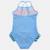 Maillot de bain avec imprimé fille lilo & stitch Bleu+Rose 3 - vertbaudet enfant 