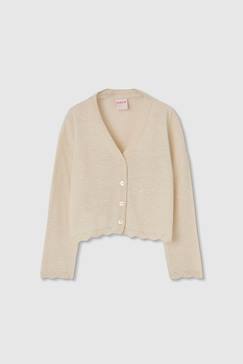 -Gilet en coton fille
